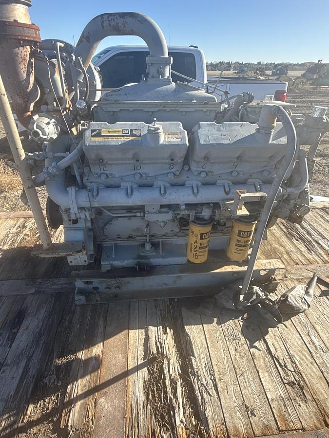 Used CAT 3412 SKID MOUNTED ENGINE