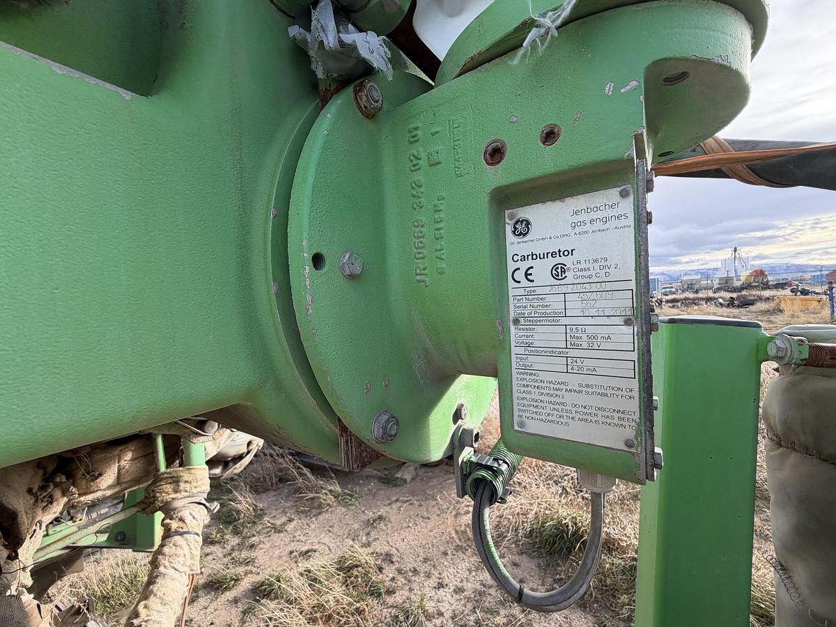 Used 2011 General Electric Jenbacher J320 Natural Gas Generator 1712KW