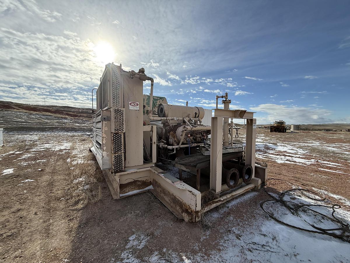 Used AJAX YK11 DAE Methane Compressor Unit