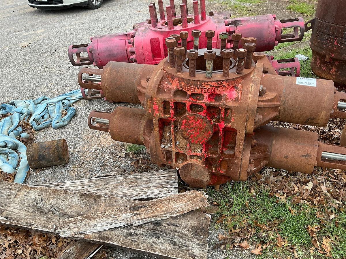 Used Steel Tech Double Ram BOP