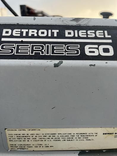 Used 2006 Detroit 325Kw Detroit S60 Generator