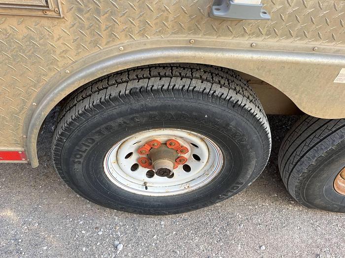 Used 2007 Aluminum Dog House Trailer 20 ft T/A