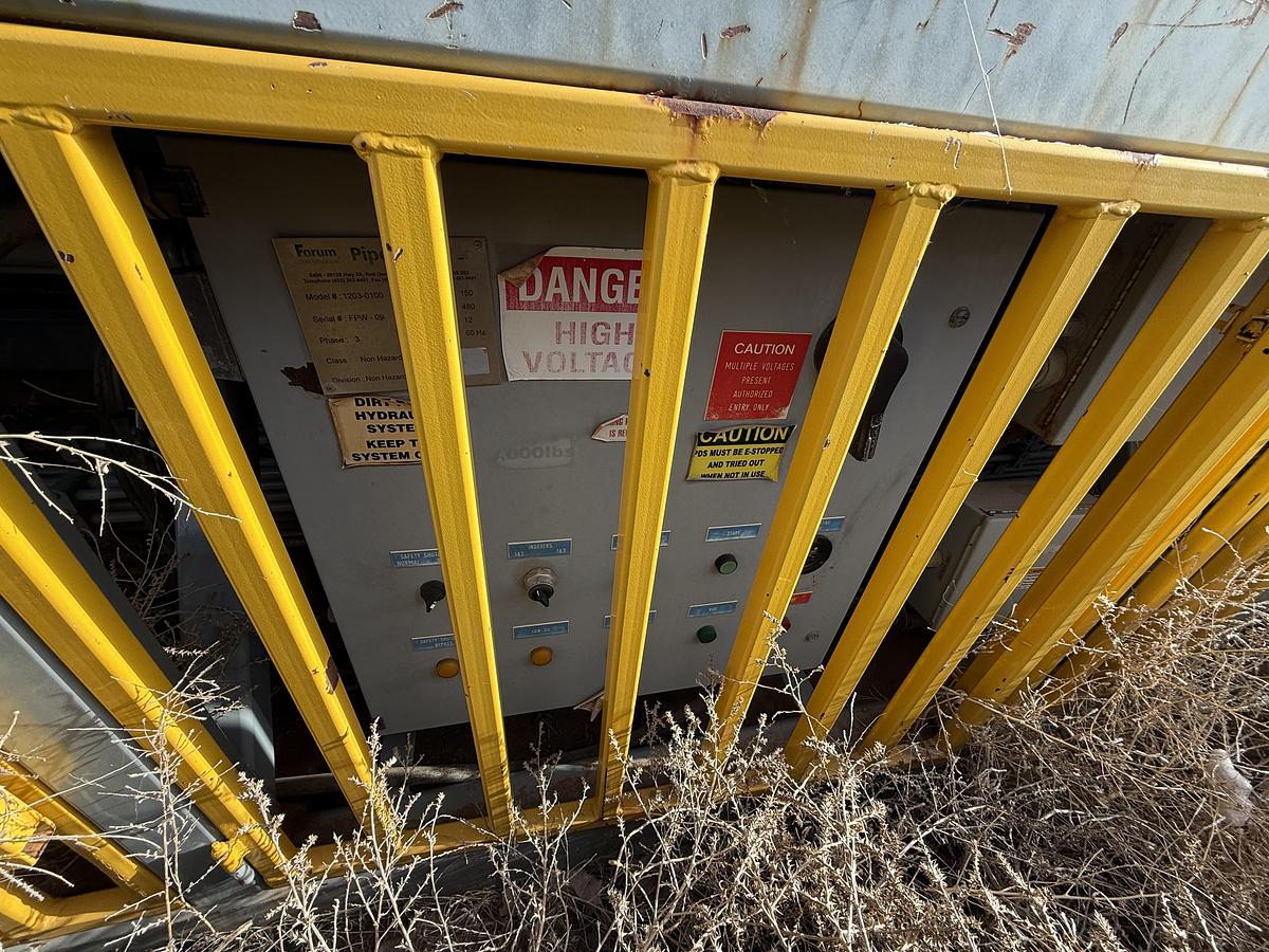 Used Forum Pipe Wrangler 3500 Hydraulic Cat Walk