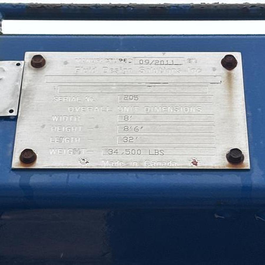 Used CATERPILLAR C18 Diesel Engine, FDS Hydraulic Power Unit