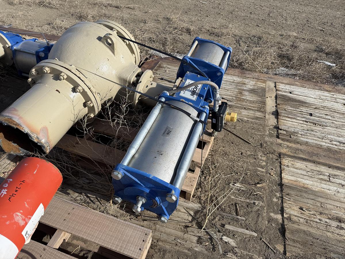 Used 2004 Morin Rotary actuator B-740U-S080