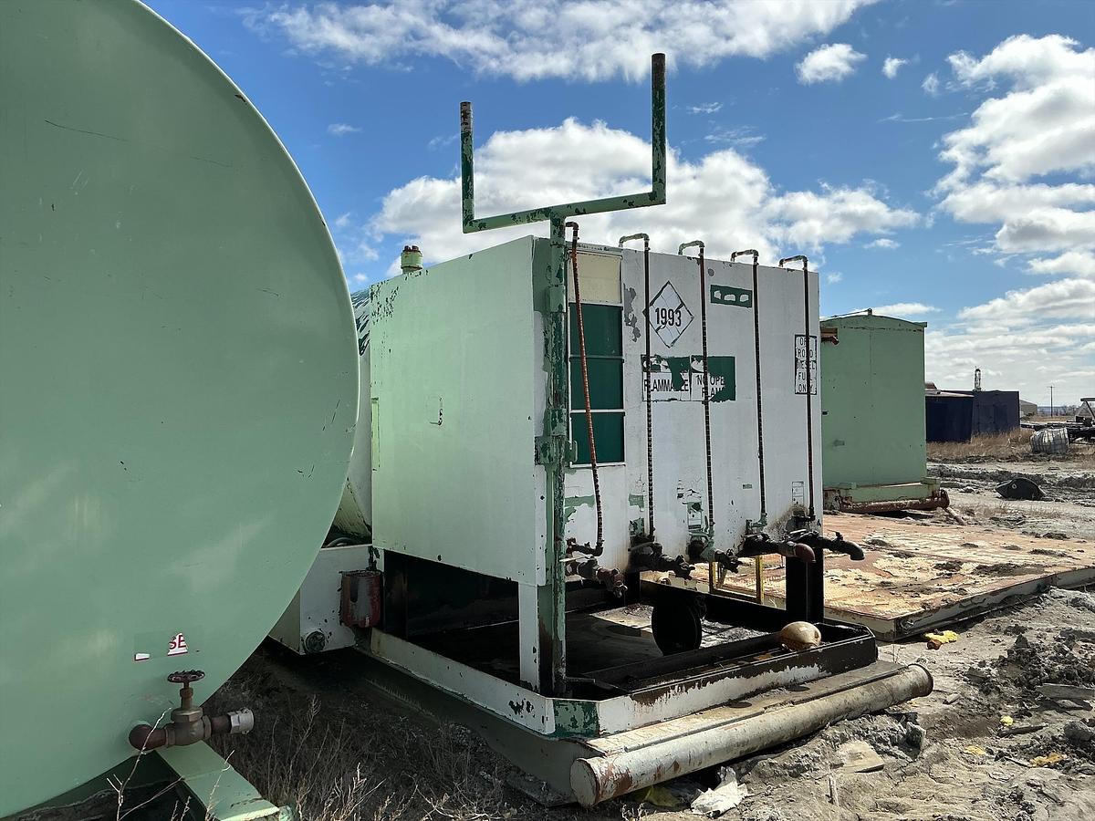 Used Welded Steel 15,000 Gallon Diesel Fuel Tank