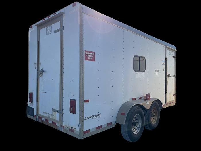 Used 2010 CARGO CRAFT 21 ft T/A Doghouse Trailer