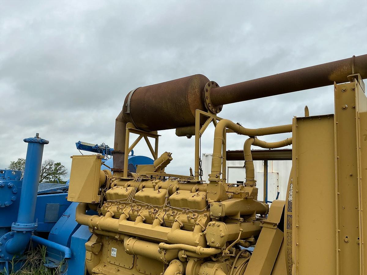 Used IDECO T800 Mud Pump Skid 