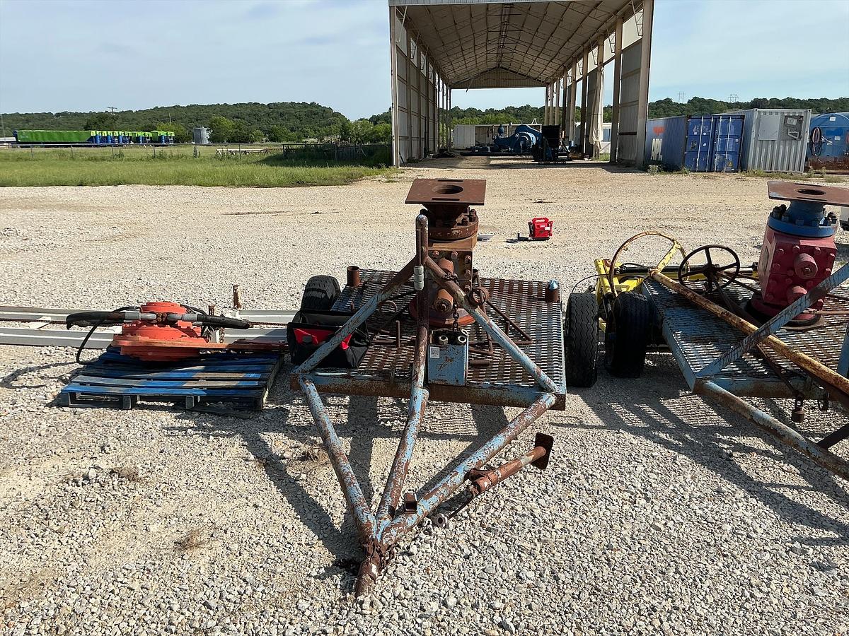 Used Manual Double Shutter BOP Trailered
