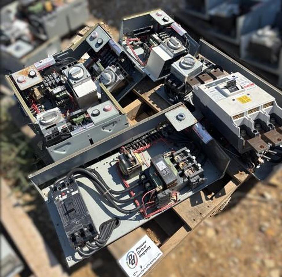 Used Main Breaker - GE Control Panel 60 HZ, 460 V, Size 1