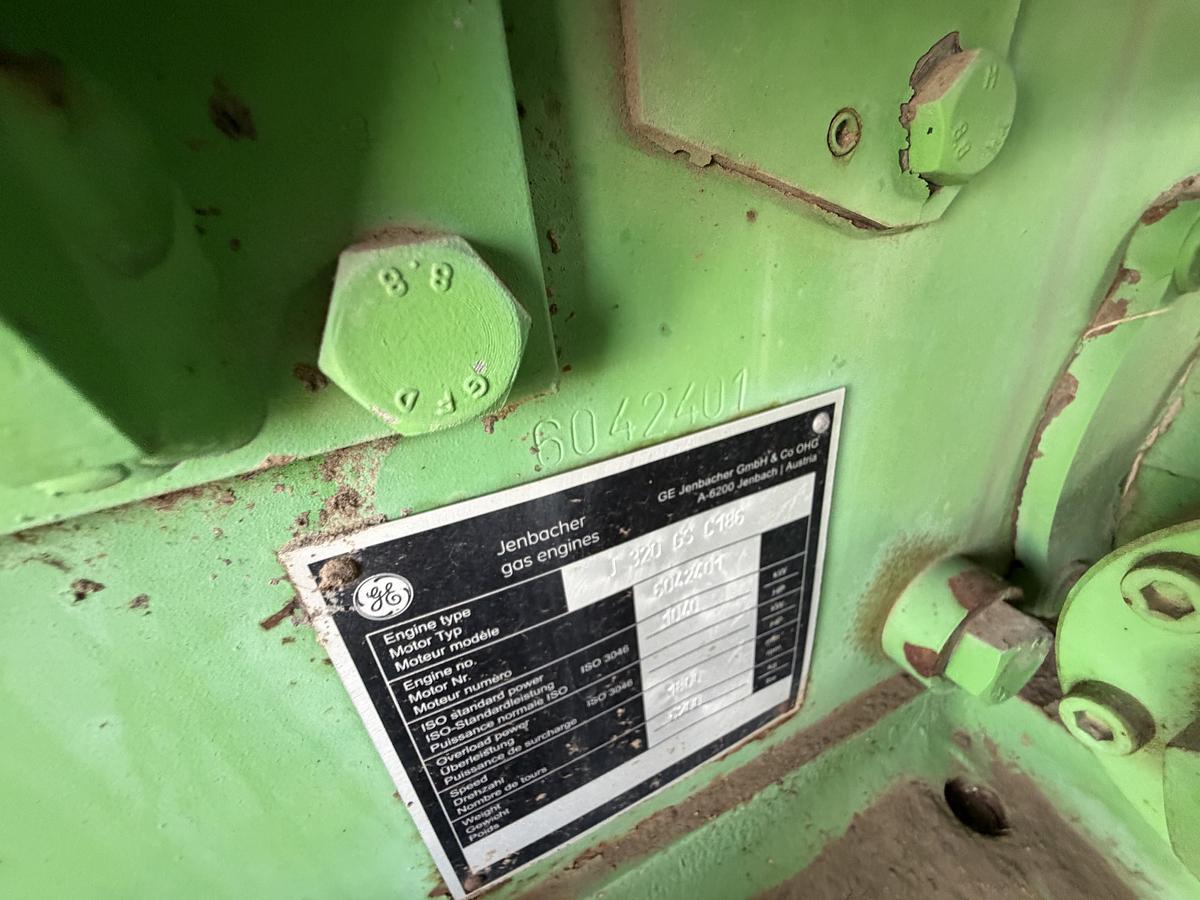 Used 2011 General Electric Jenbacher JGS 320 GS Natural Gas Generator 1712KW