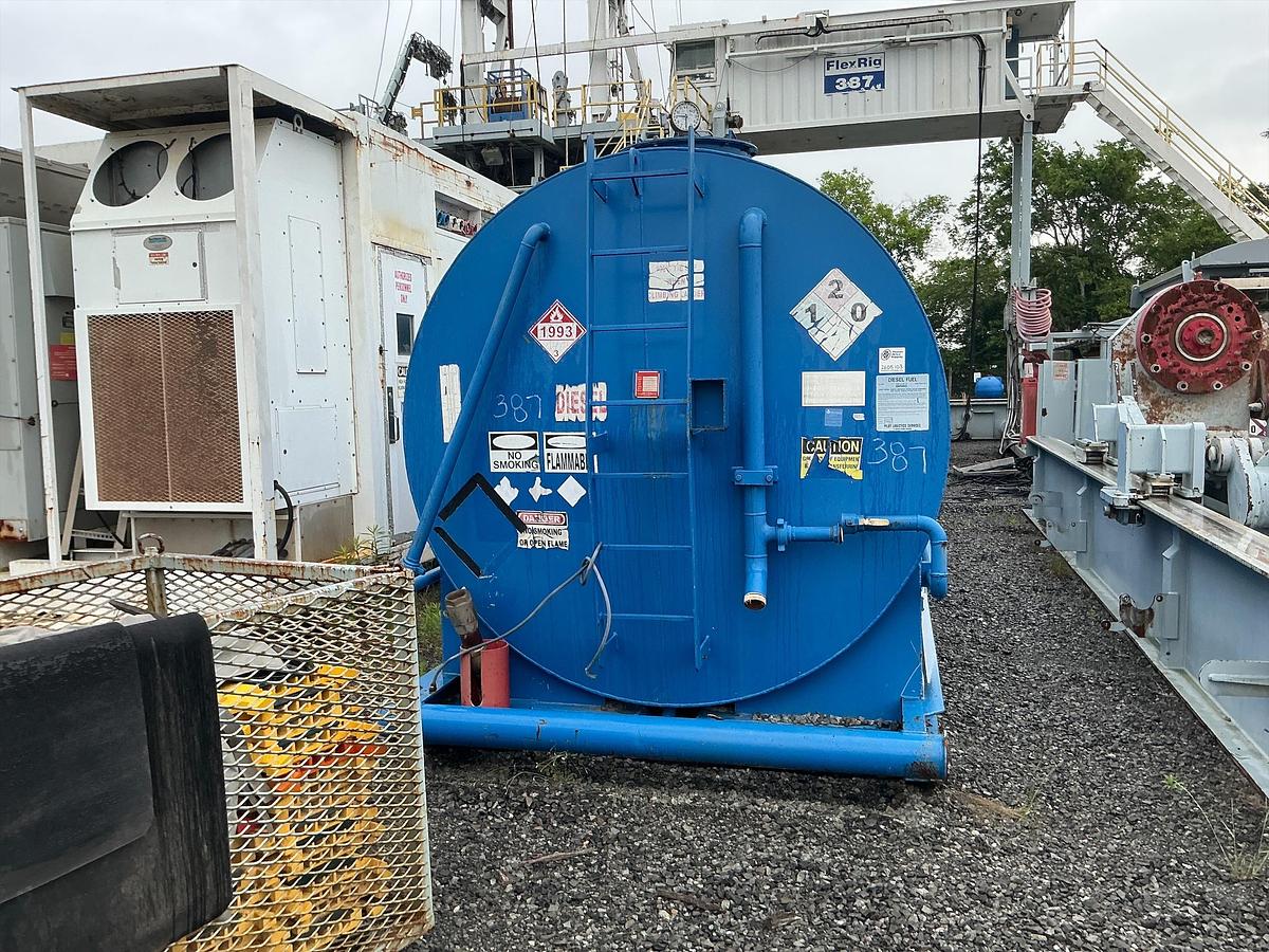 Used Fuel Tank, Welded Steel, H&P