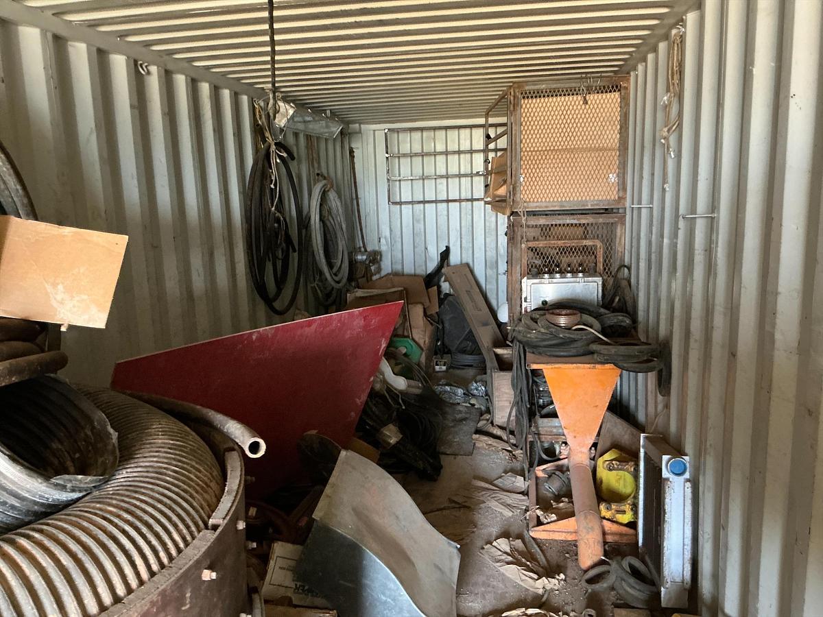Used Welded Steel 40 ft. Conex Box 