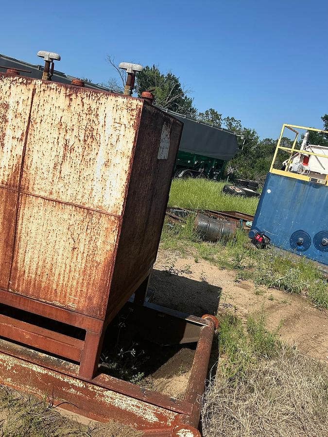 Used Pilot Waste Oil on Skid
