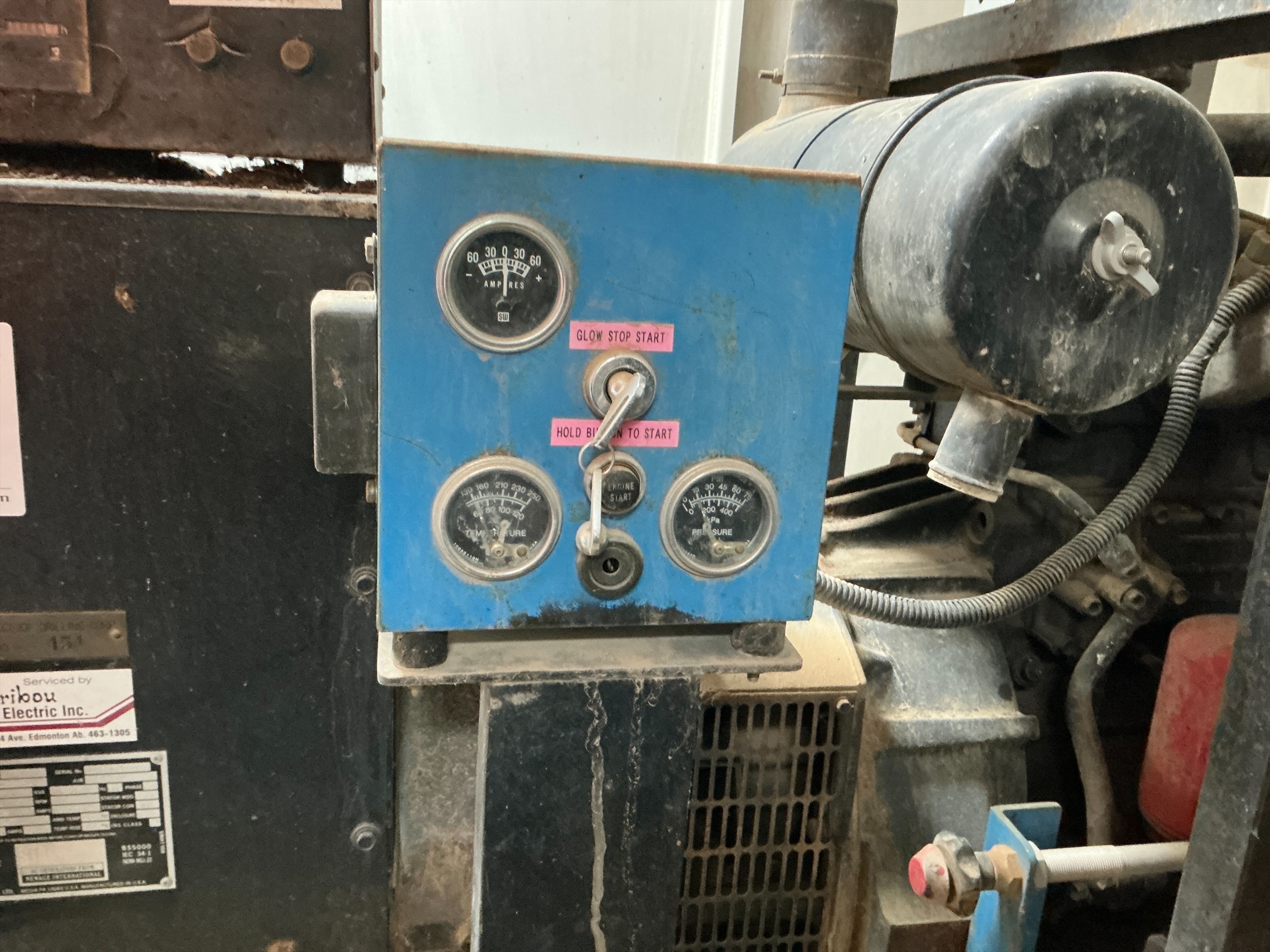 Used Isuzu 4BD1 P1V Diesel Generator