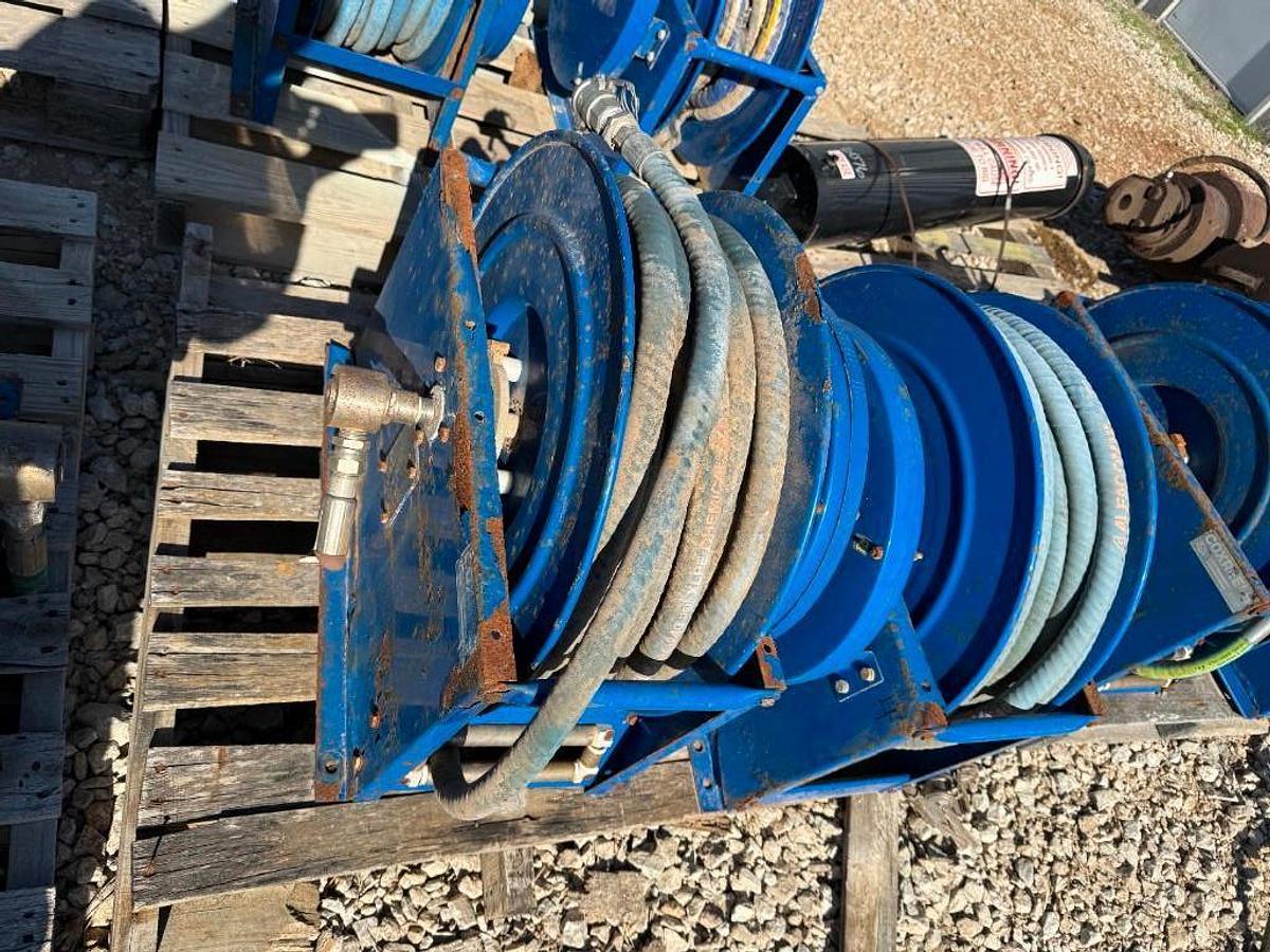 Used 3/4" Hydraulic Hose on Reel