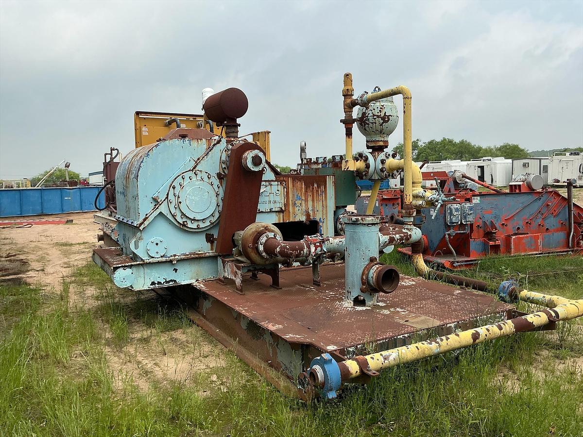 Used Mud Pump Skid