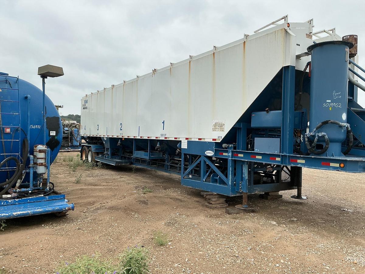 Used 2007 Appco Sand King FS-30 Portable Transfer Trailer