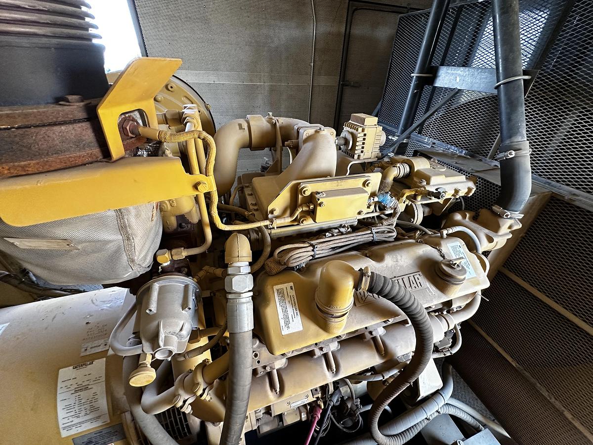Used 2008 Cat G3408 Natural Gas 376 KVA Generator