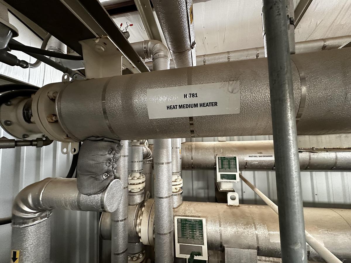 Used Mobile Gas plant