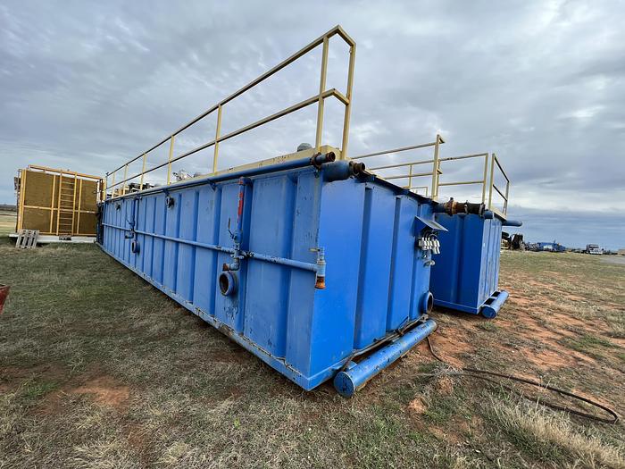 Used Mud Pits 800 BBL Tank System