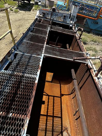 Used Mud Tank 250 BBL With Shaker