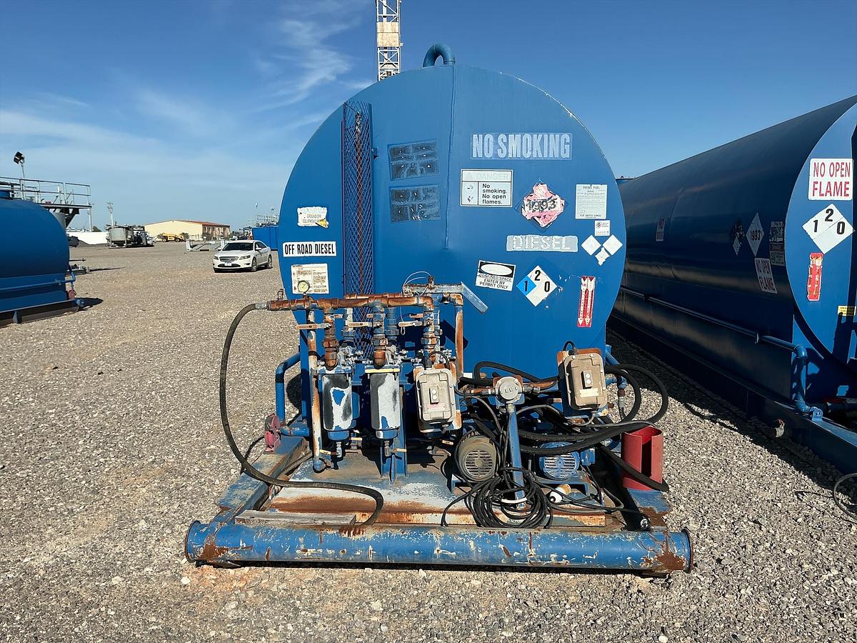 Used Welded Steel Fuel Tank H&P