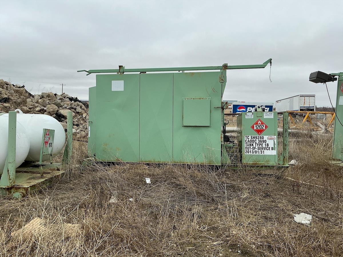 Used Welded Steel Gen Shed