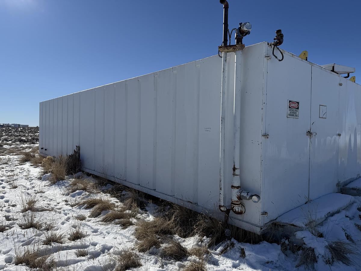 Used Water Tank 500 bbl Open Top Rig #323 