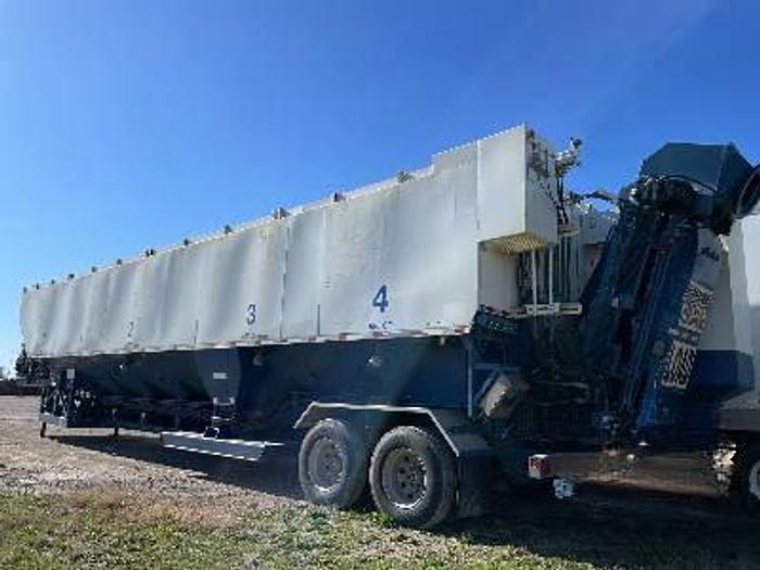 Used 2012 APPCO FS-40 20 in x 54 ft Portable Transfer Trailer