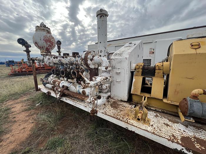 Used HHF  F1000 mud pump with Cat 3508
