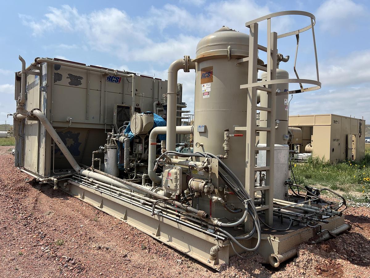 Used Cat 3412 Natural Gas Compressor Frick NGC3001297R