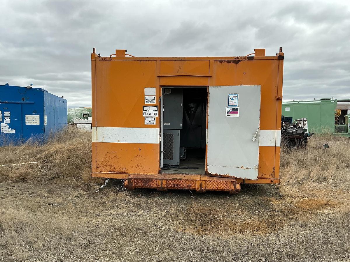 Used Welded Steel Pump Skid