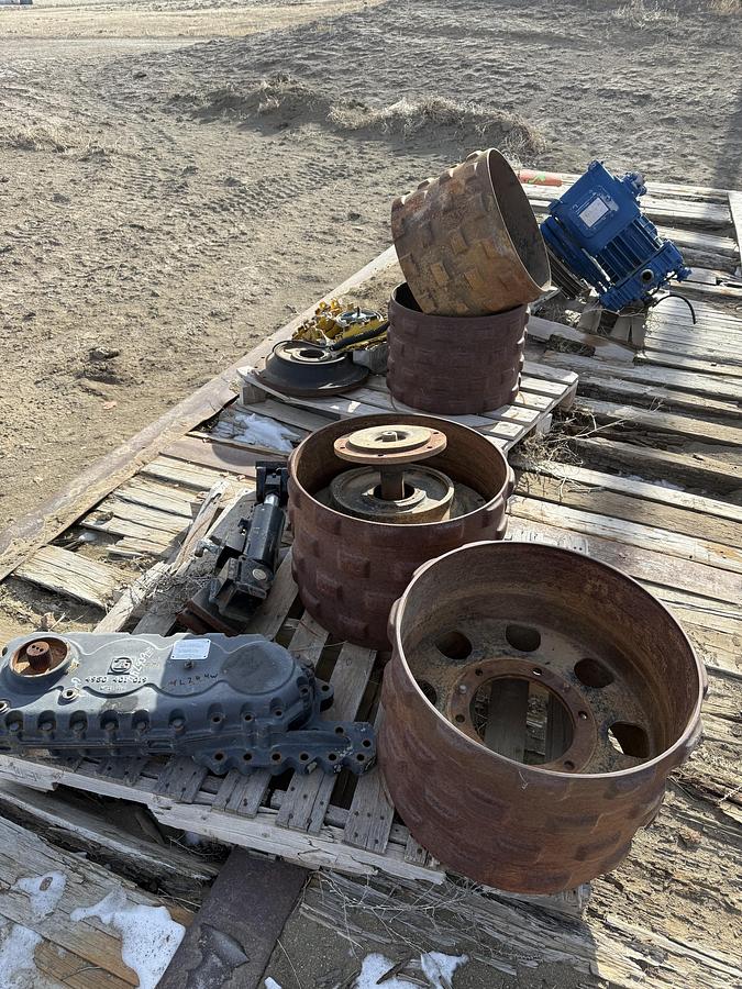 Used (4) Wacker Neuson Drums (parts)