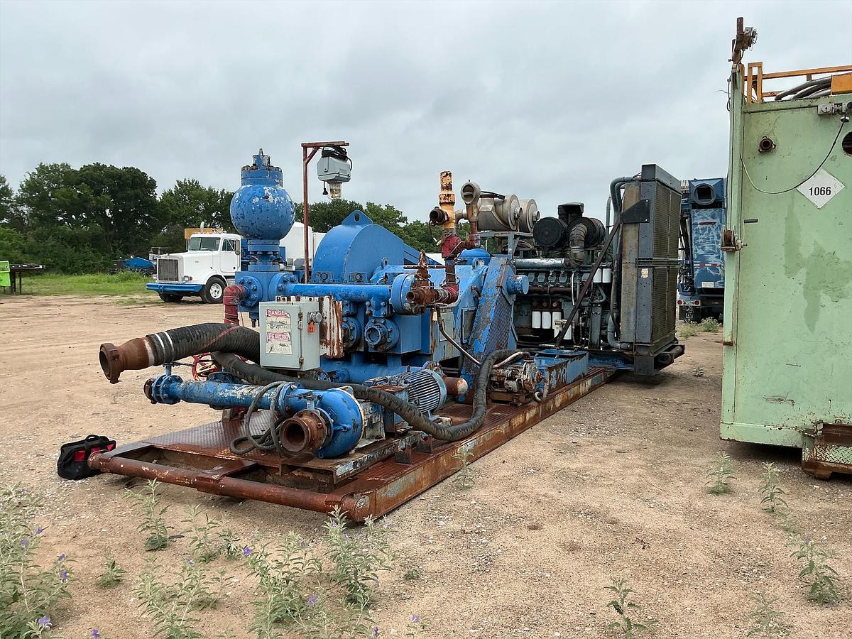 Used 2007 Sinocan MD8 Triplex Mud Pump