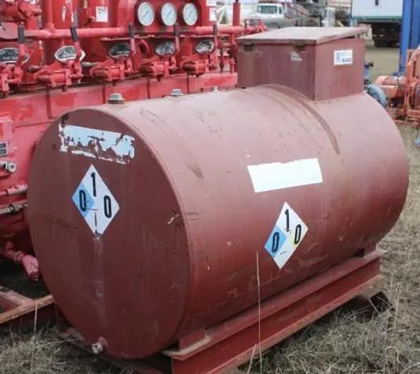 Used Disposal Tank 300 Gallon With Reservoir