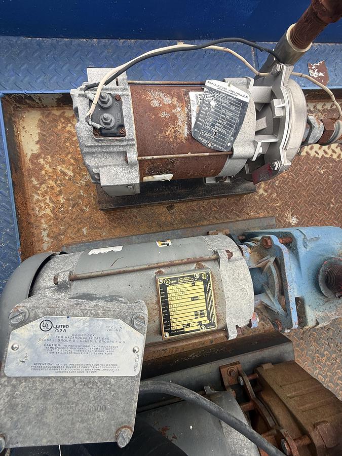 Used Diesel Fuel Tank Skidded 