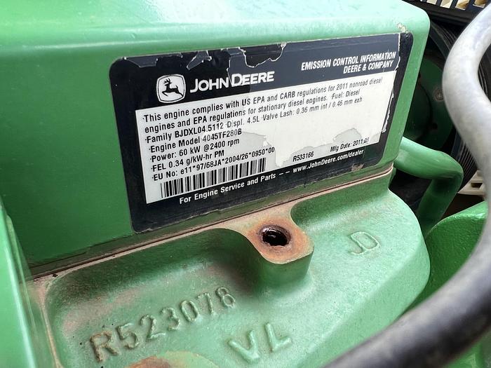 Used 2011 John Deere D HPU 300 Hydraulic Power Unit