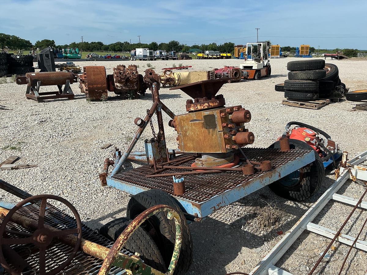 Used Manual Double Shutter BOP Trailered