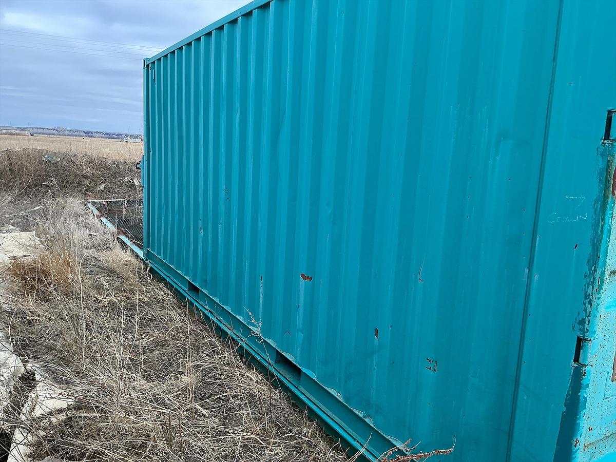 Used Welded Steel Connex w/Misc.