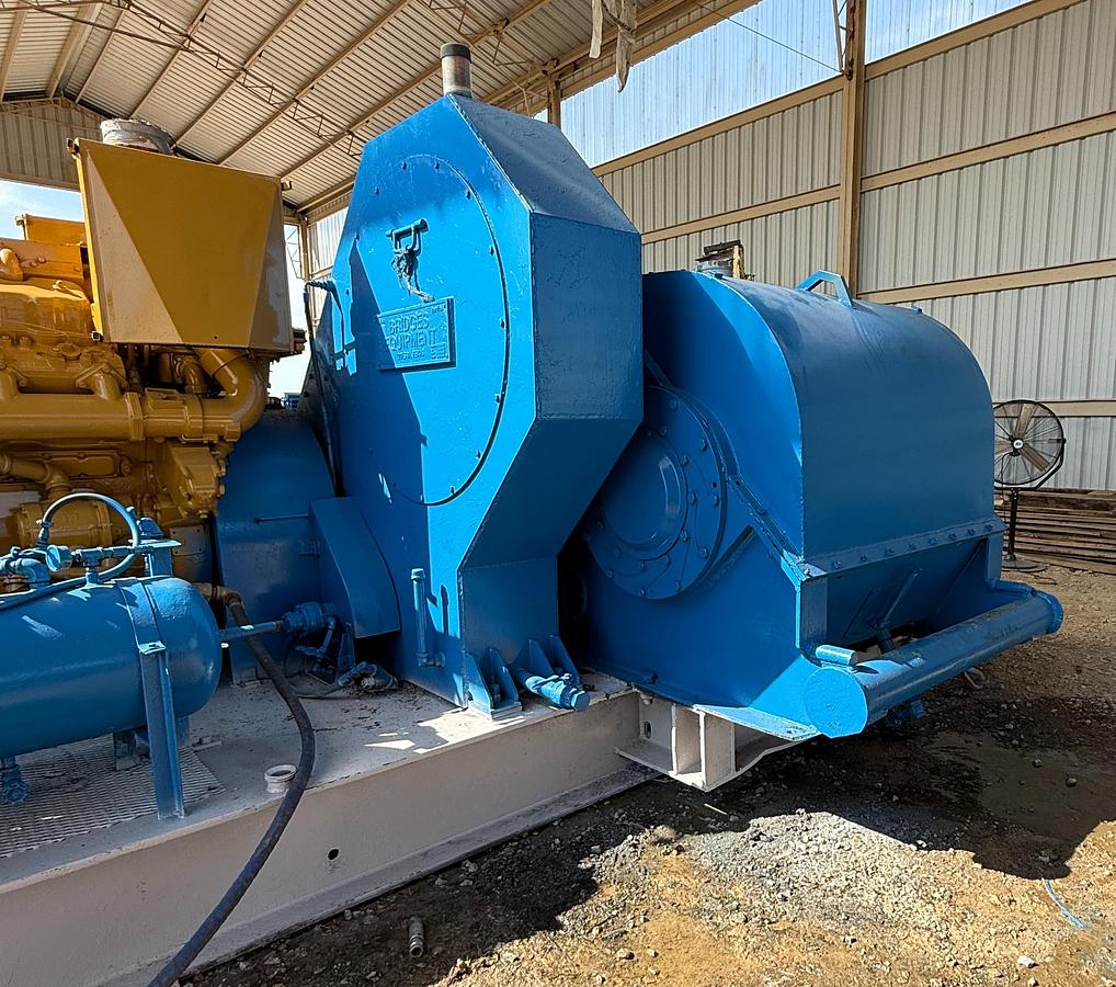 Used National Oilwell 9-P-100 Triplex Mud Pump