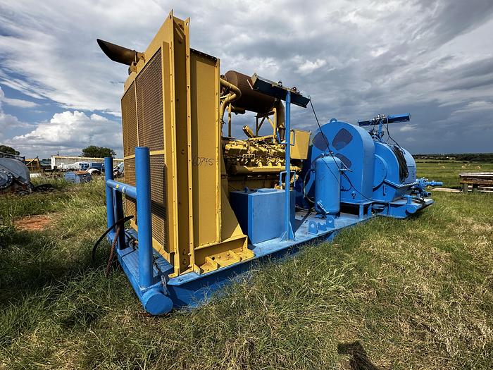 Used Ideco T-800 Triplex Mud Pump