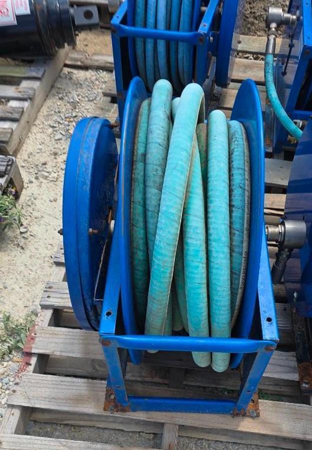 Used 3/4" Hydraulic Hose on Reel