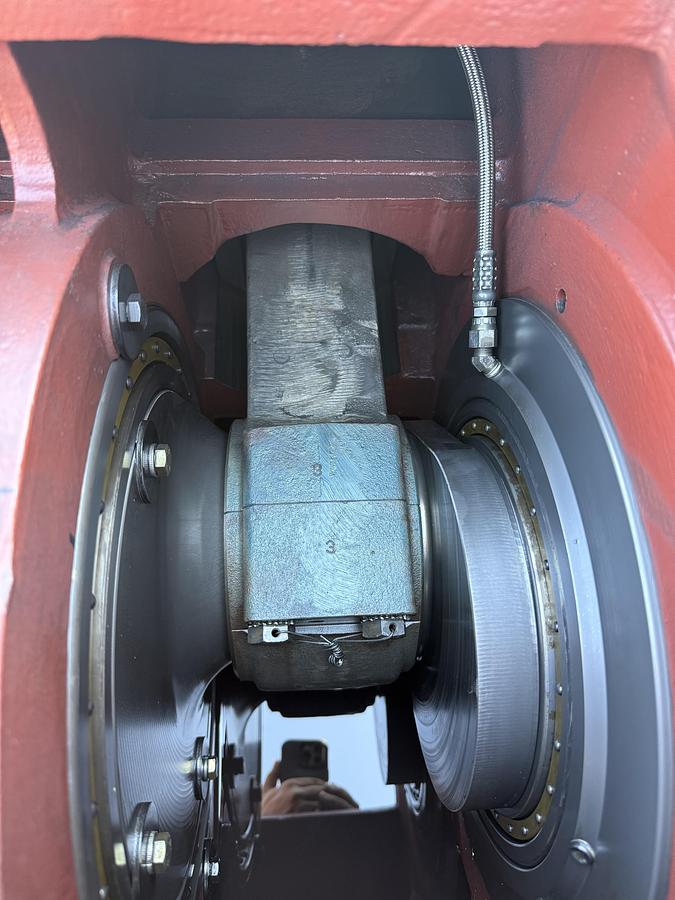 Used Kerr T-60 Triplex Pump Powered by C15 Engine