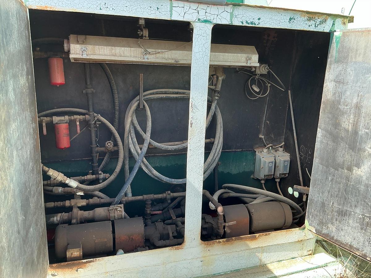 Used Welded Steel 15,000 Gallon Diesel Fuel Tank