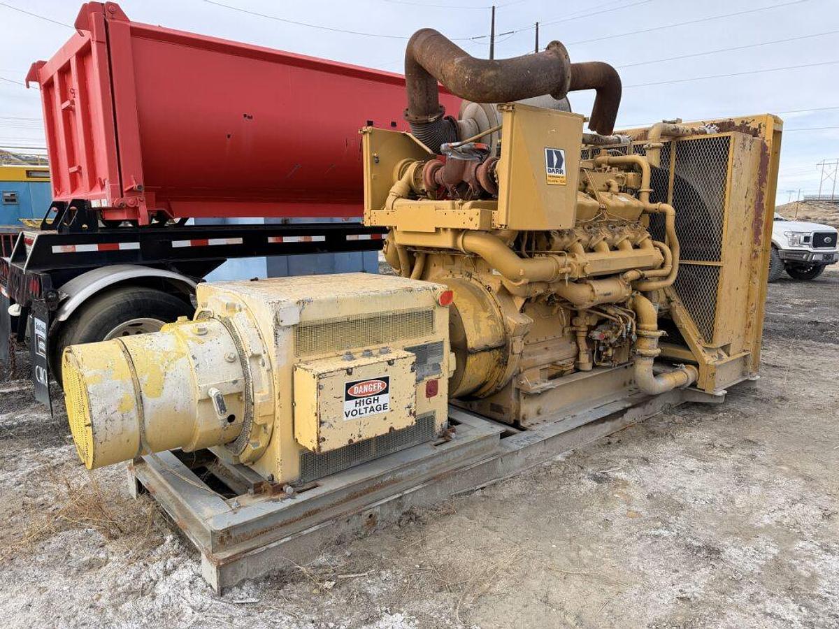 Used 1995 CAT D379 500 KW GENERATOR