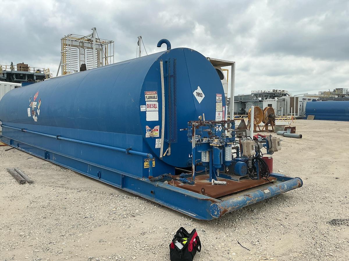 Used Fuel Tank, Welded Steel, H&P