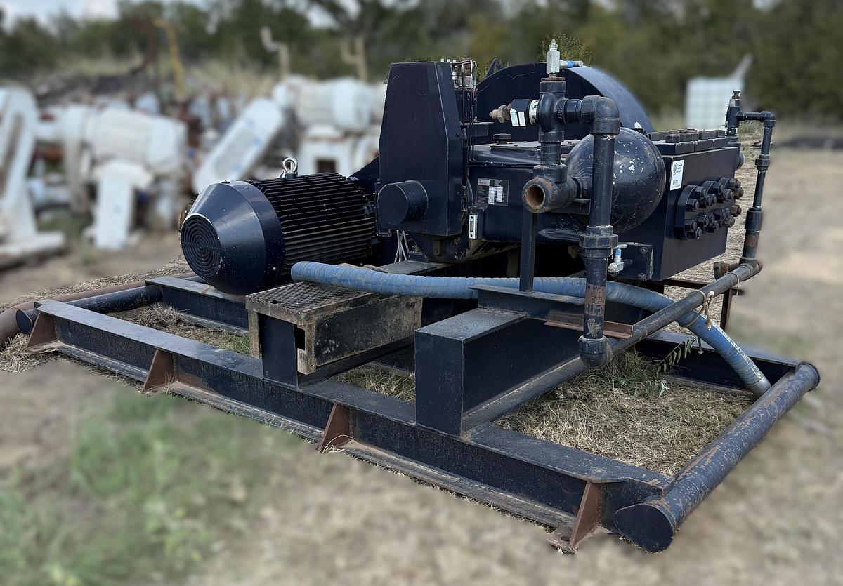 Used Weatherford T125 Triplex Mud Pump