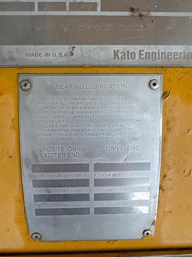 Used Cat 3512B generator