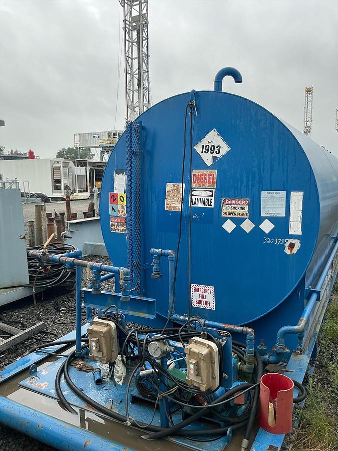 Used Fuel Tank, Welded Steel, H&P